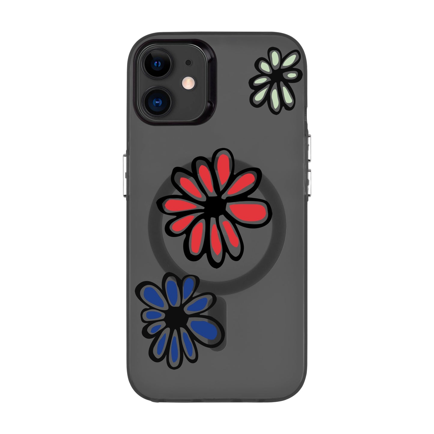 FLORIST-iPhone 11 Hold Kılıf MagSafe Özellikli