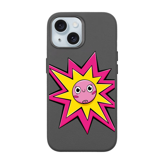 POP PRINCESSES-iPhone 15 Leather Premium Kılıf MagSafe Özellikli