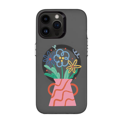 PINK VASE-iPhone 14 Pro Max Hold Kılıf MagSafe Özellikli