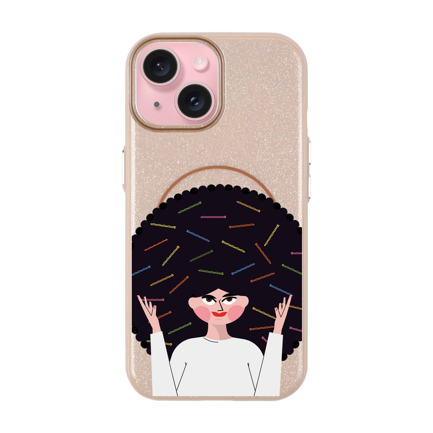 TANGLES OF HAPPINESS-Radiant Kılıf MagSafe Özellikli - iPhone 13