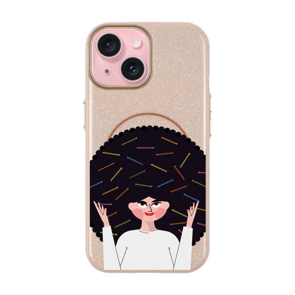 TANGLES OF HAPPINESS-Radiant Kılıf MagSafe Özellikli - iPhone 13