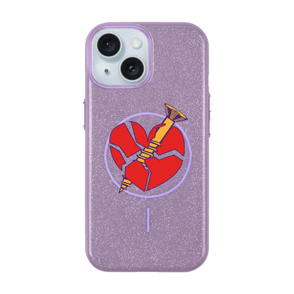 BROKEN HEART-iPhone 14 Plus Radiant Kılıf MagSafe Özellikli