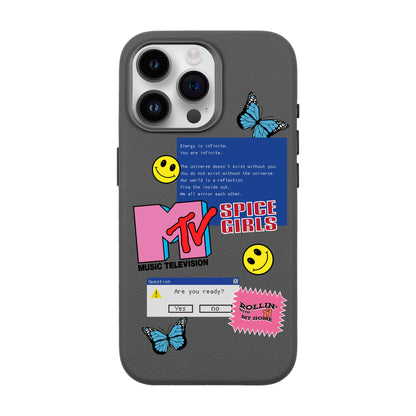 ARE YOU READY-iPhone 14 Pro Max Leather Premium Kılıf MagSafe Özellikli
