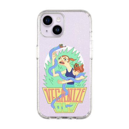 VEGANİZE-iPhone 14 Shiny Kılıf MagSafe Özellikli