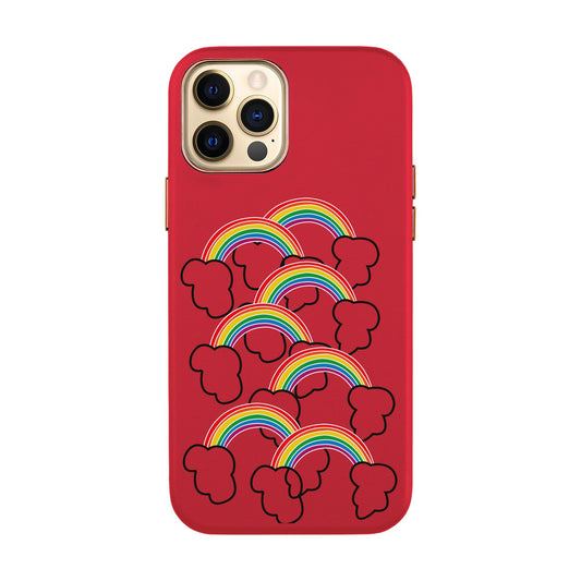 FLYING CLOUD-iPhone 14 Leather Kılıf