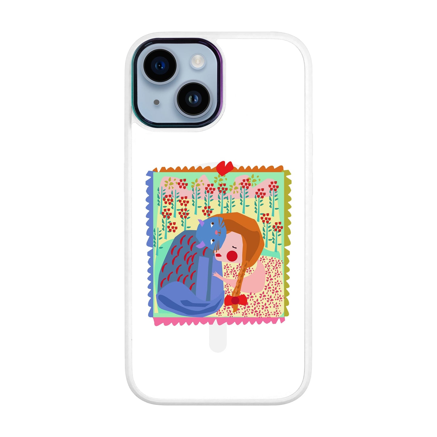 KEDİ POSTA PULU-Vigor Kılıf MagSafe Özellikli - iPhone 13