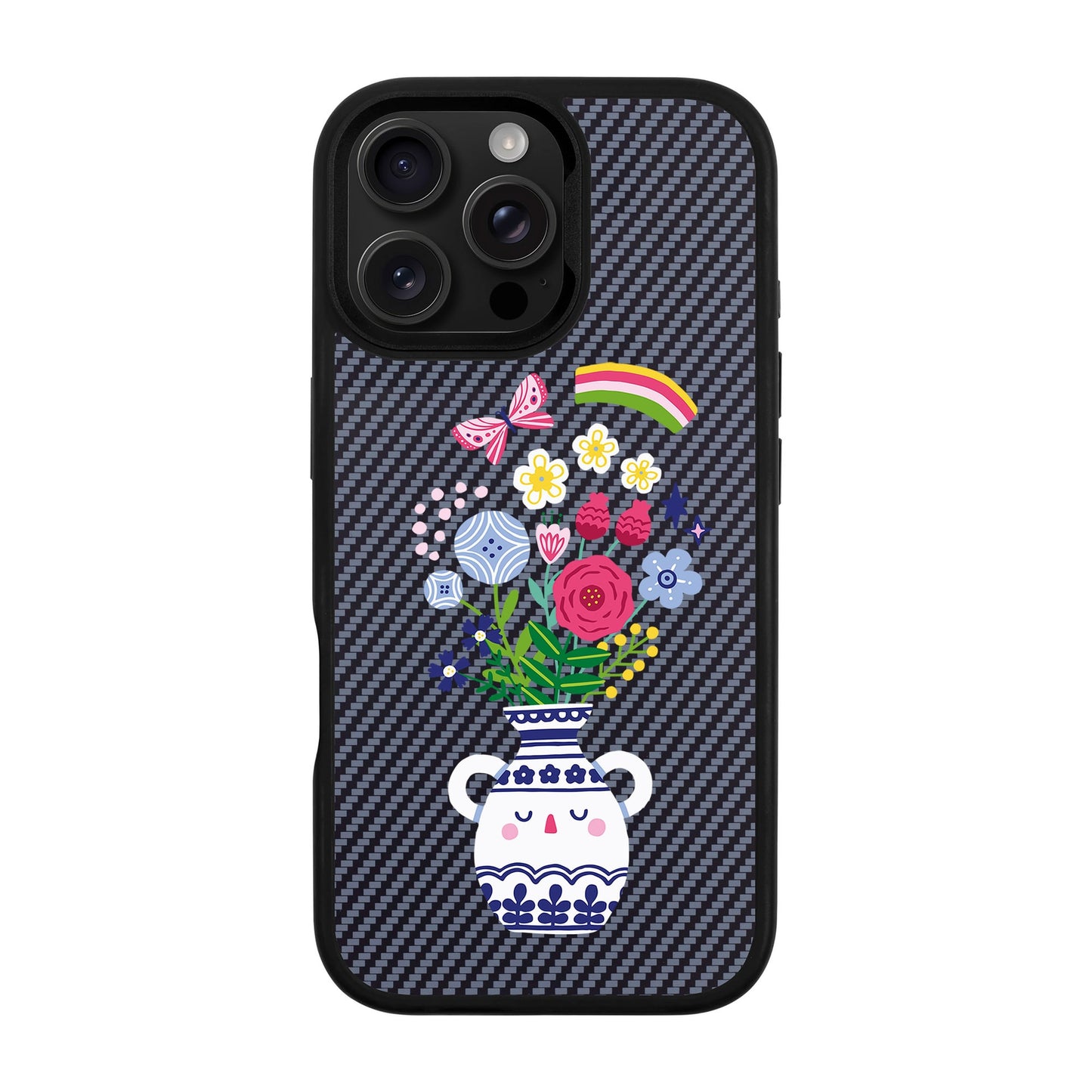 PARTERRE-iPhone 16 Pro Max Plaid Kılıf MagSafe Özellikli