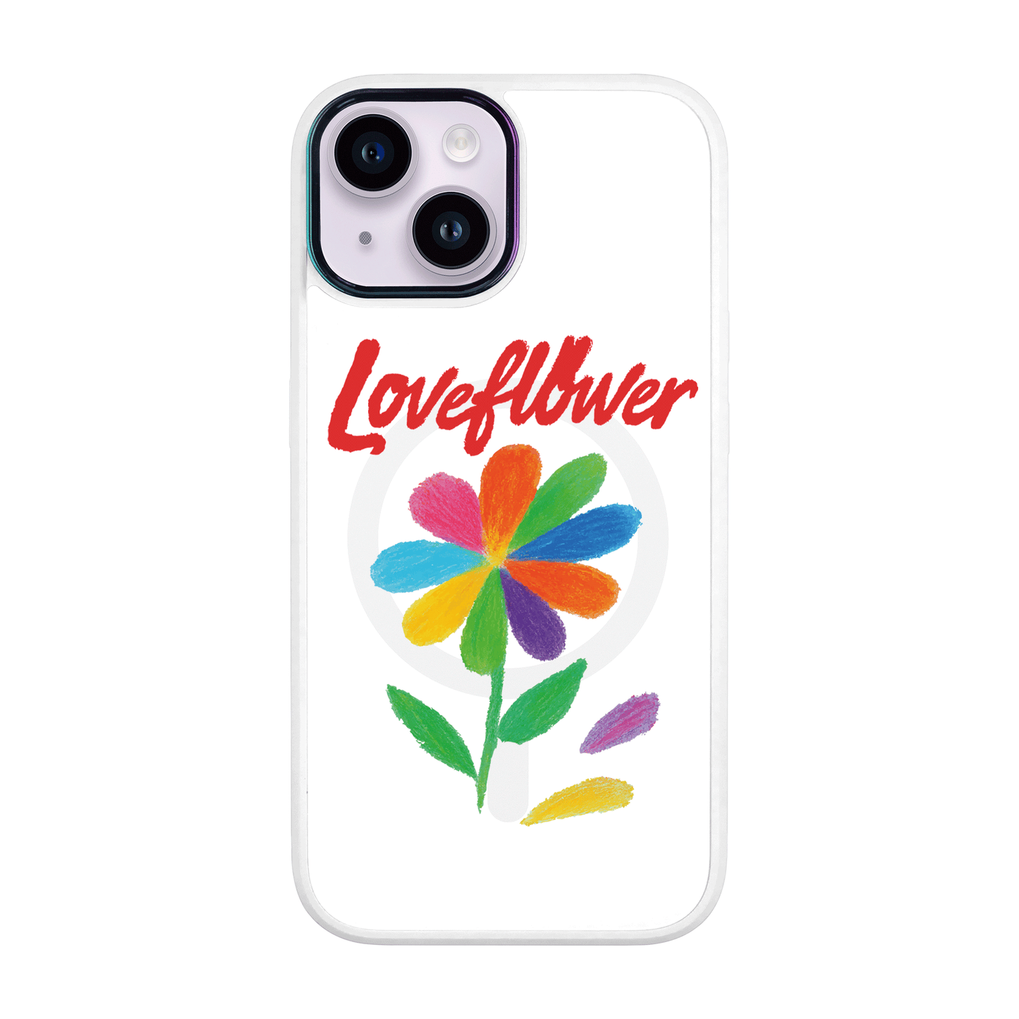LOVE FLOWER-iPhone 14 Vigor Kılıf MagSafe Özellikli