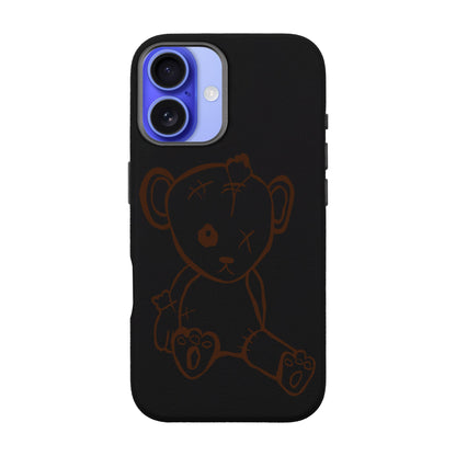 BABY BEAR-iPhone 16 Plus Leather Premium Kılıf MagSafe Özellikli