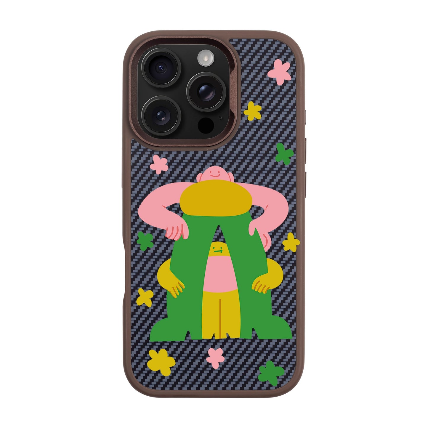PARENT-iPhone 16 Pro Plaid Kılıf MagSafe Özellikli