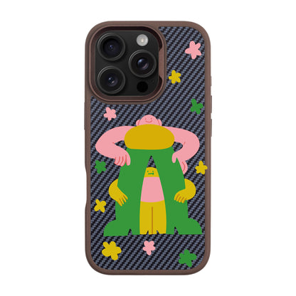 PARENT-iPhone 16 Pro Plaid Kılıf MagSafe Özellikli
