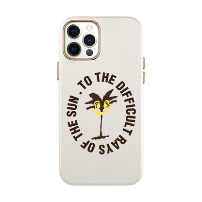 PALM-iPhone XR Leather Kılıf