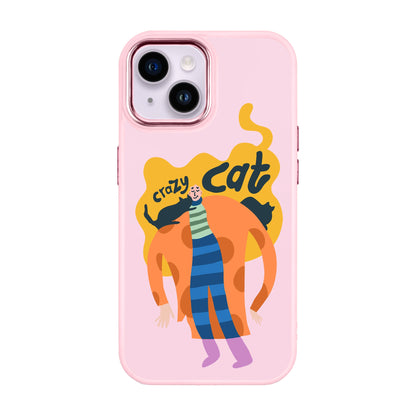 CRAZY CAT-iPhone 14 Plus Proof Kılıf