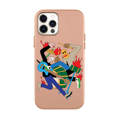 MONSTER MASH-iPhone 11 Pro Max Leather Kılıf