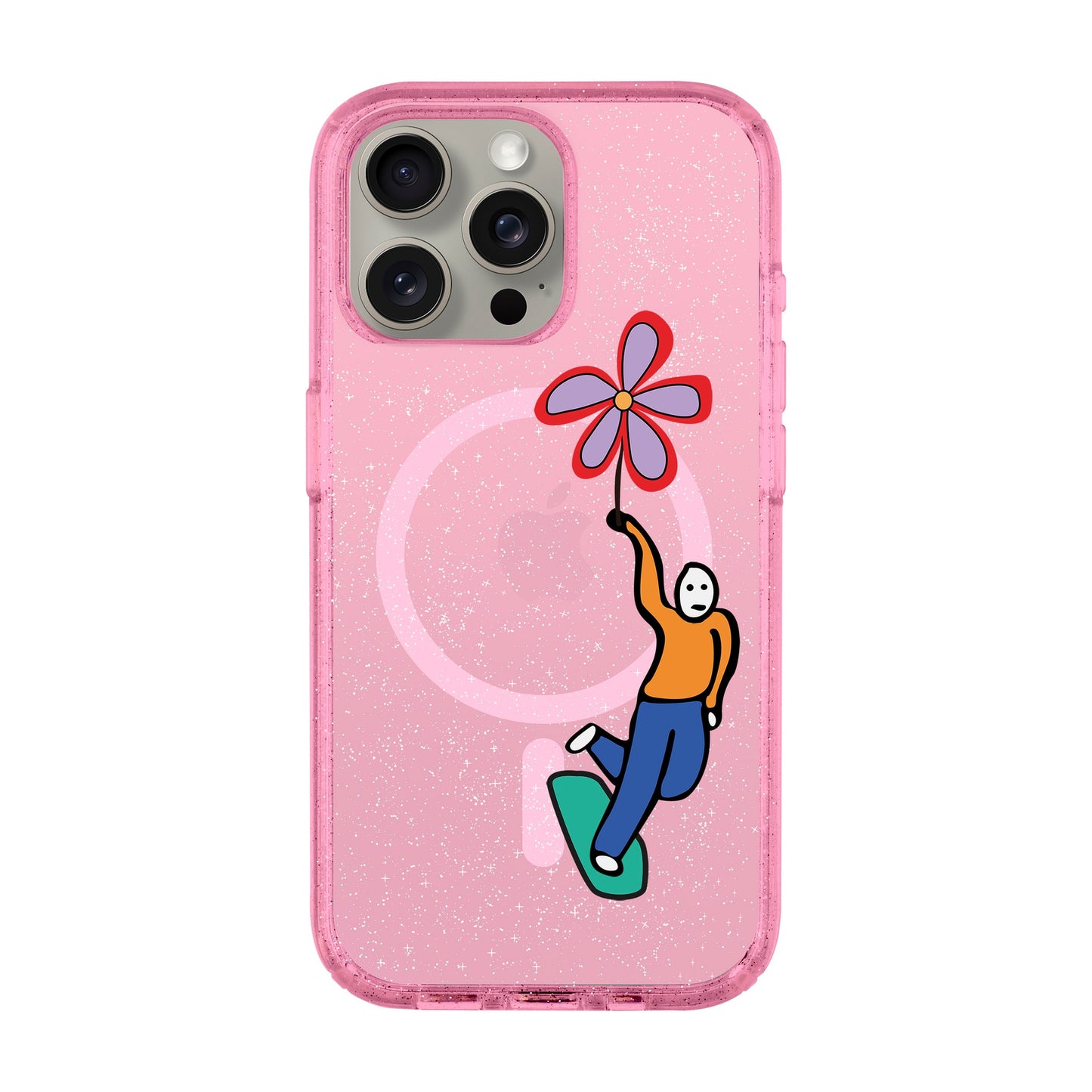 SKATEBOARDER-iPhone 15 Pro Max Shiny Kılıf MagSafe Özellikli