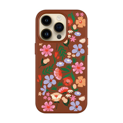 GRACIOUS-Leather Kılıf MagSafe Özellikli - iPhone 14 Pro