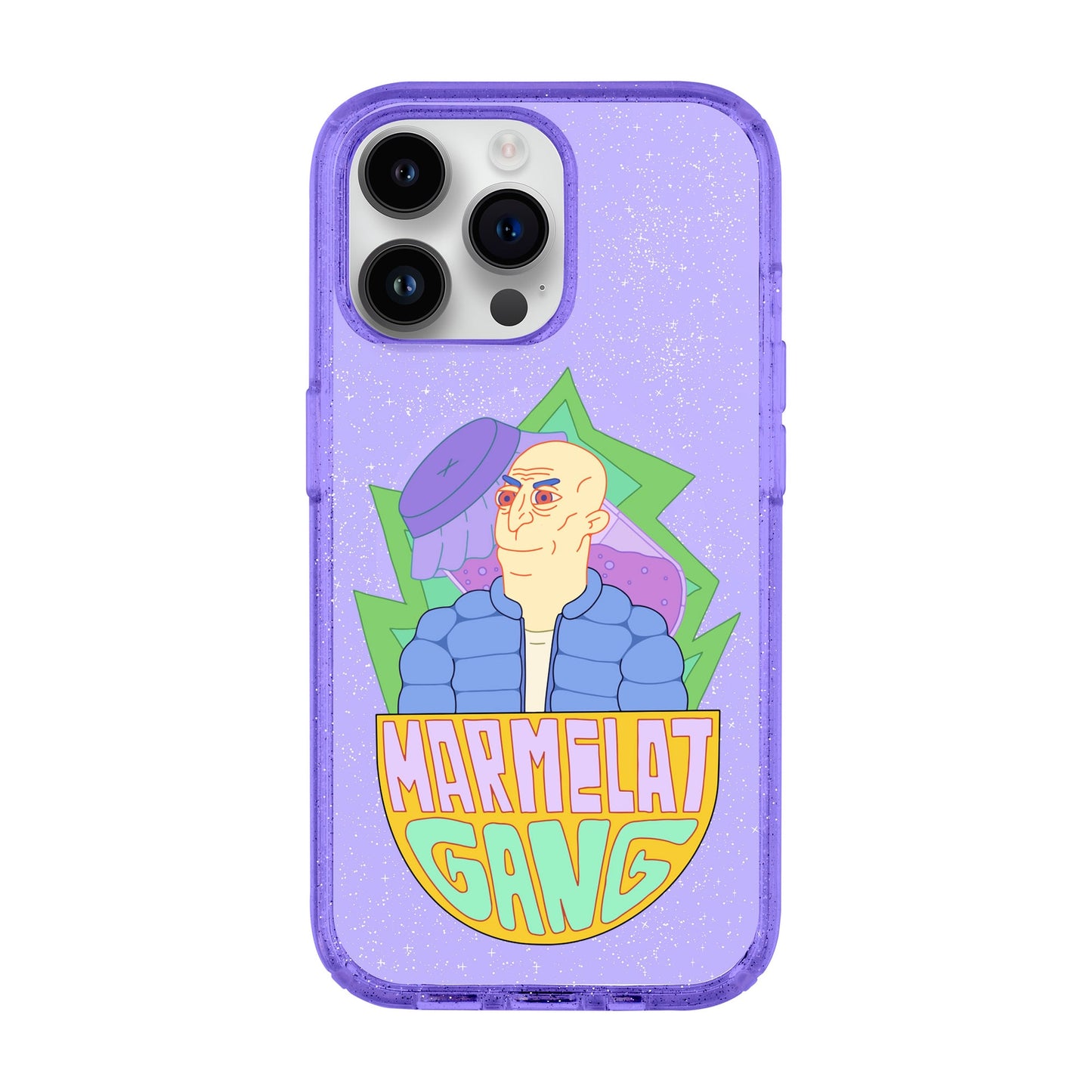 MARMELAT GANG-iPhone 14 Pro Max Shiny Kılıf MagSafe Özellikli