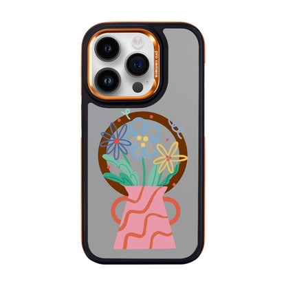 PINK VASE-iPhone 14 Pro Dark Kılıf MagSafe Özellikli