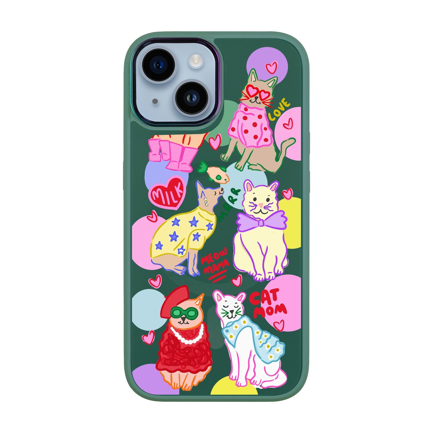 CAT MOM-Vigor Kılıf MagSafe Özellikli - iPhone 13