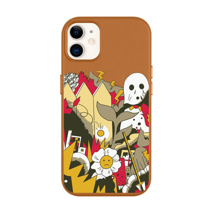 EVERYTHING IS BURNING-Leather Kılıf MagSafe Özellikli - iPhone 11