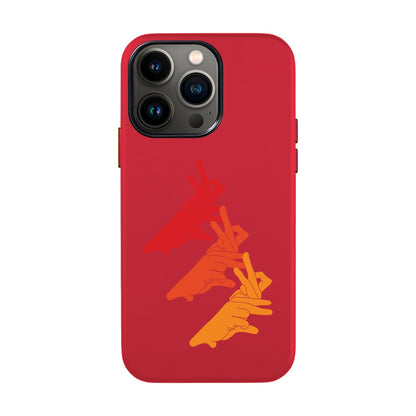 BUNNY MARCH-iPhone 13 Pro Leather Kılıf