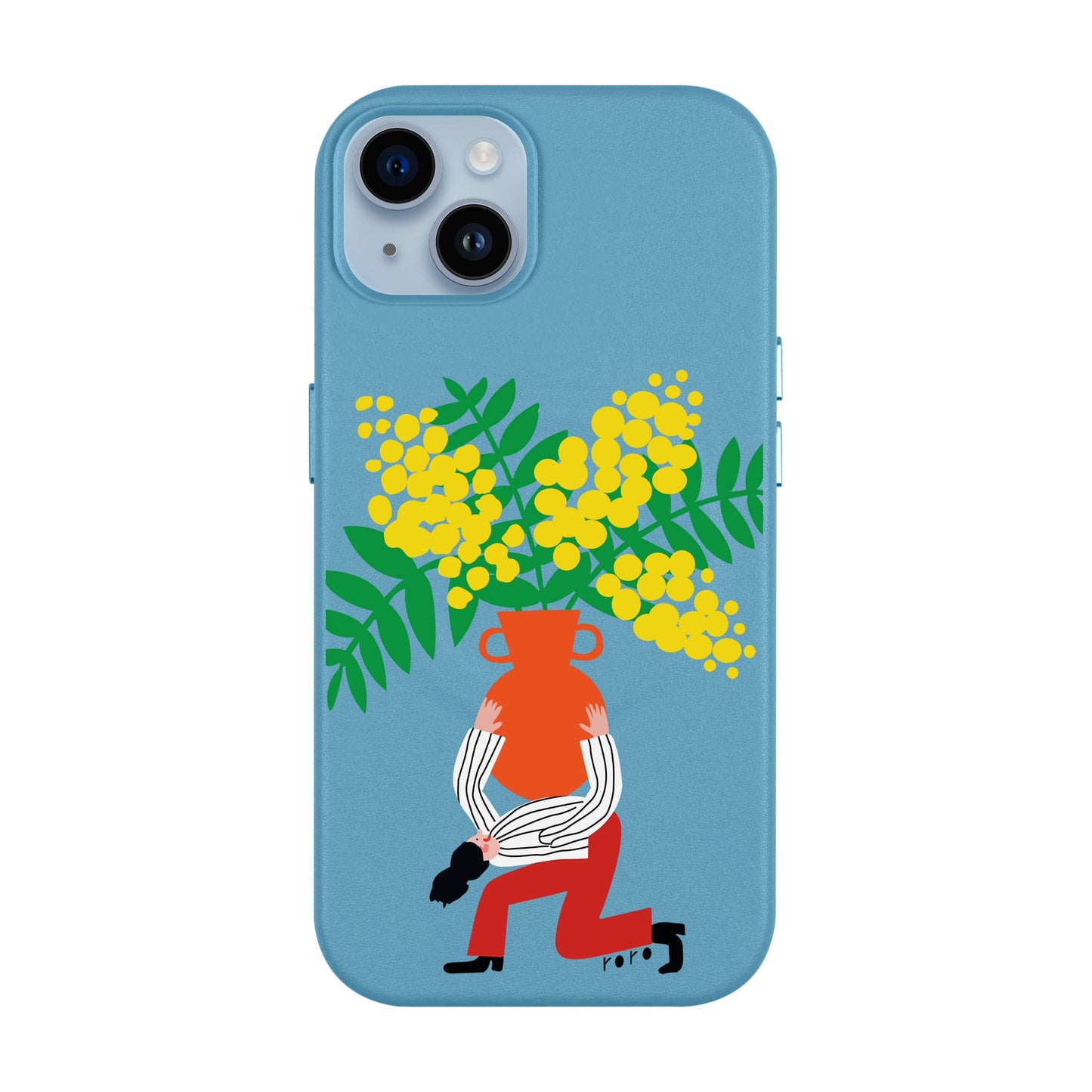 VASE-iPhone 14 Plus Leather Kılıf MagSafe Özellikli
