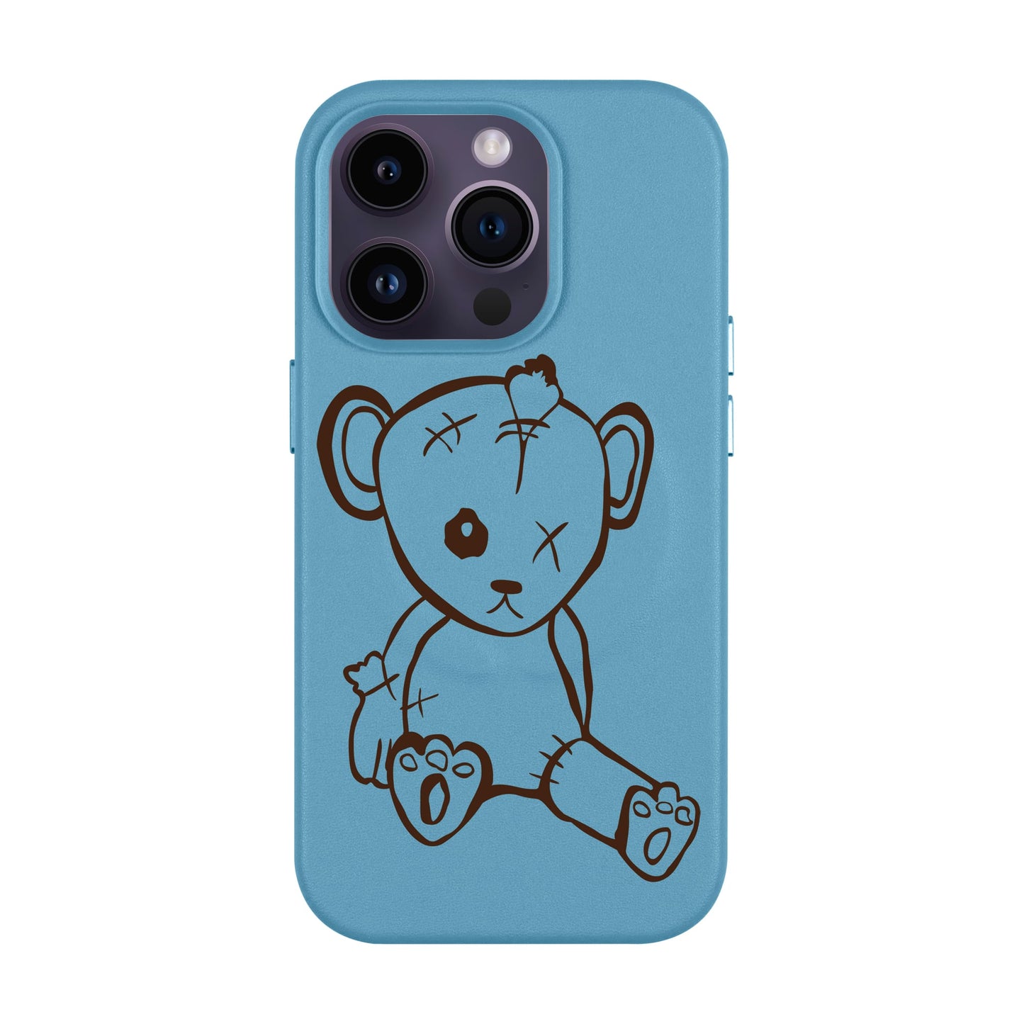 BABY BEAR-Leather Kılıf MagSafe Özellikli - iPhone 14 Pro