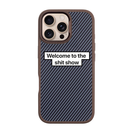 WELCOME-iPhone 16 Pro Max Plaid Kılıf MagSafe Özellikli