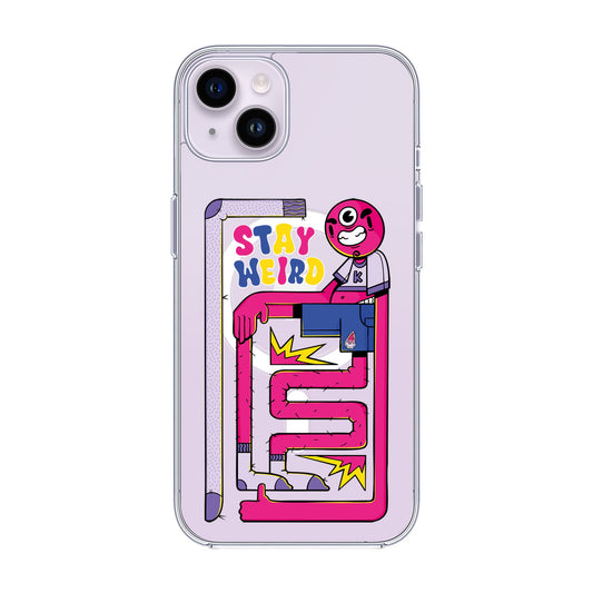 OG TOOTHY-iPhone 14 Plus Solid Kılıf MagSafe Özellikli