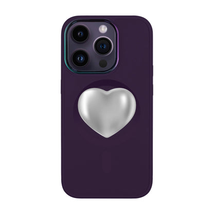 SILVER HEART-Vigor Kılıf MagSafe Özellikli - iPhone 14 Pro