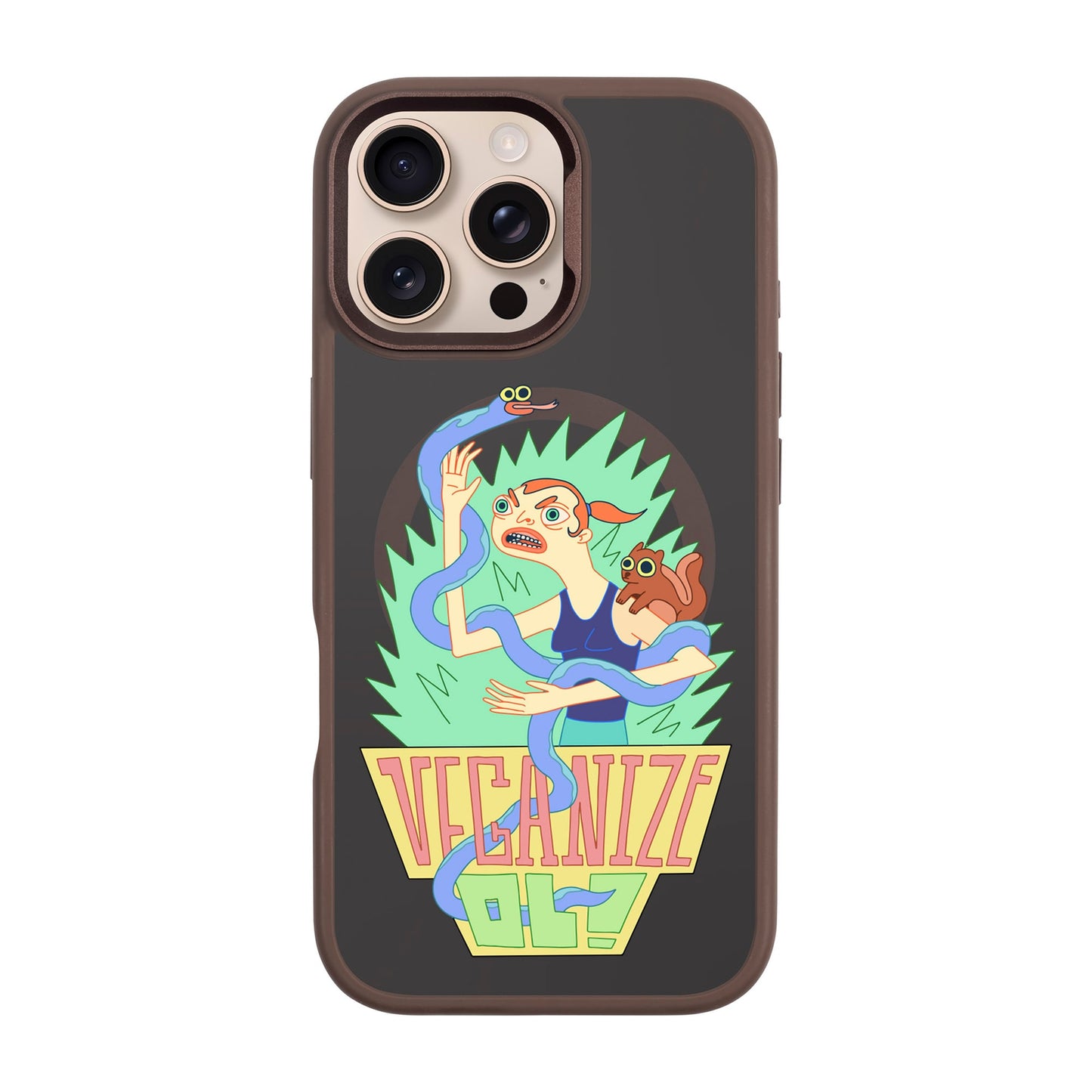 VEGANİZE-iPhone 16 Pro Max Rise Kılıf MagSafe Özellikli