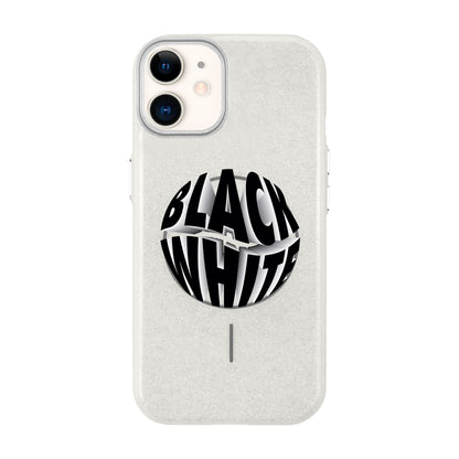 BLACK WHITE-Radiant Kılıf MagSafe Özellikli - iPhone 11