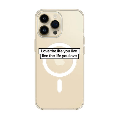 LOVE THE LIFE-iPhone 14 Pro Max Solid Kılıf MagSafe Özellikli