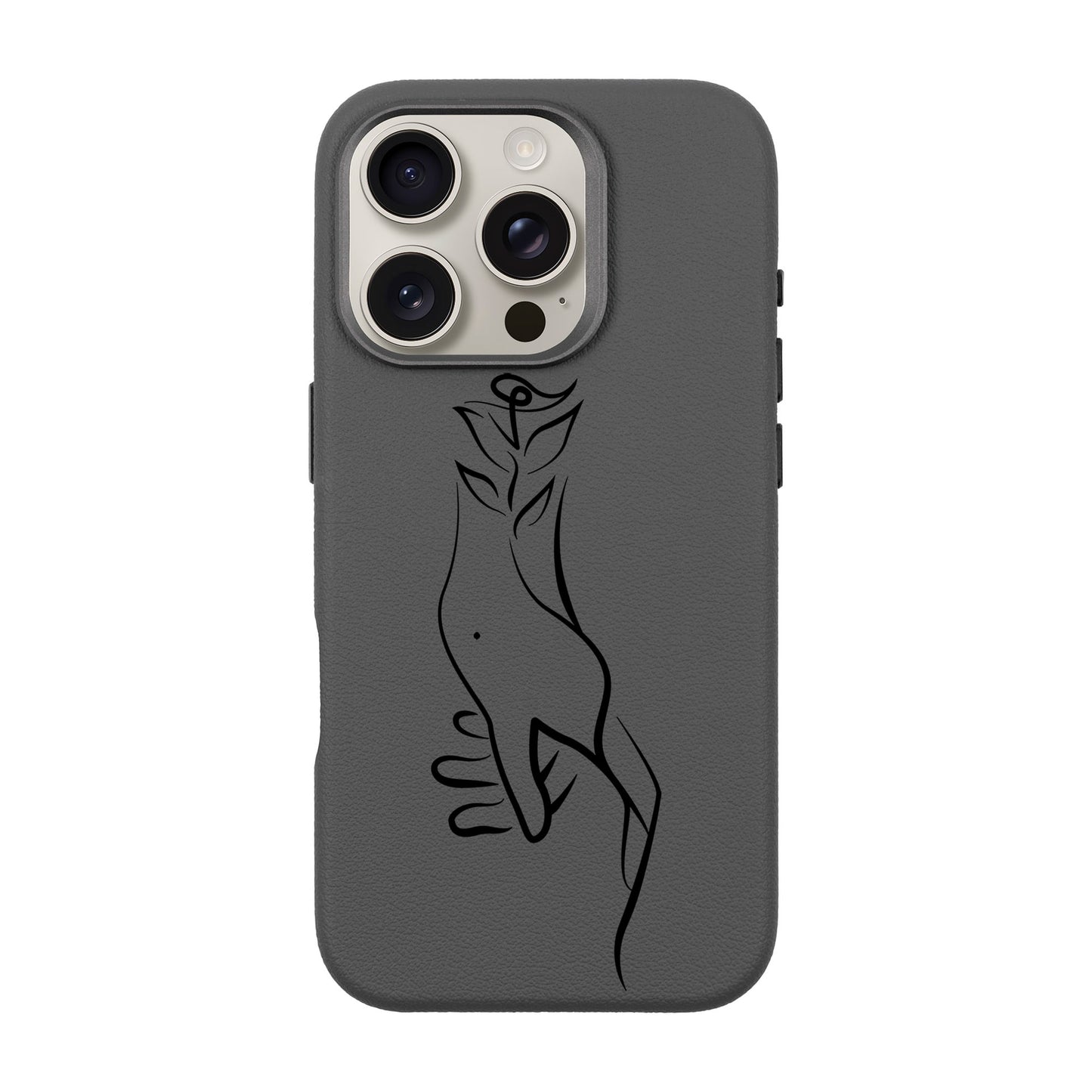 TOUCH-iPhone 16 Pro Leather Premium Kılıf MagSafe Özellikli