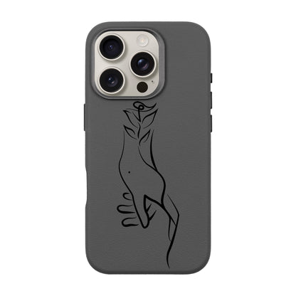 TOUCH-iPhone 16 Pro Leather Premium Kılıf MagSafe Özellikli