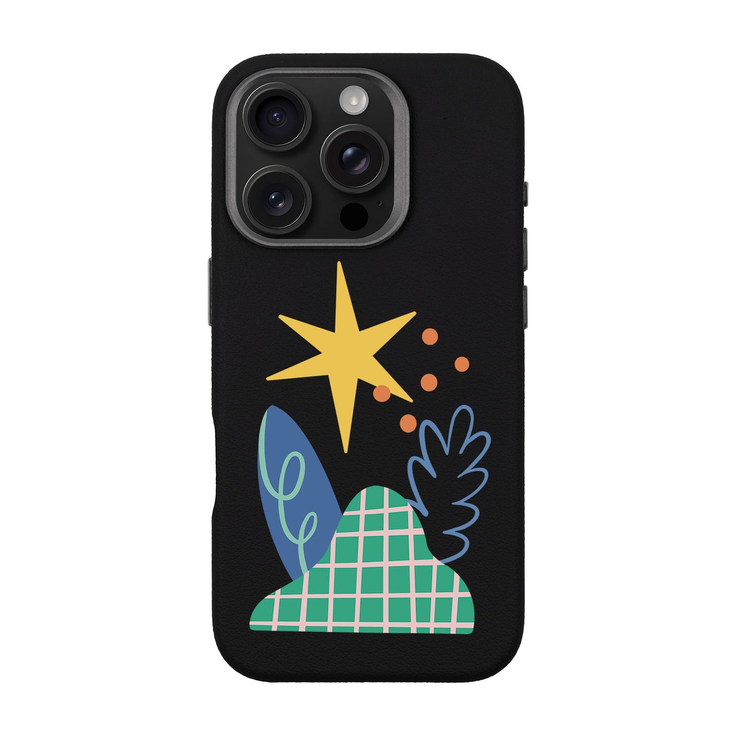LITTLE NATURE-iPhone 16 Pro Leather Premium Kılıf MagSafe Özellikli