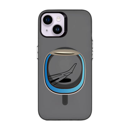 AIRCRAFT WINDOW-iPhone 14 Hold Kılıf MagSafe Özellikli