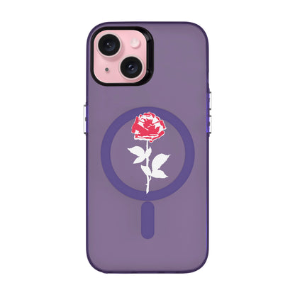 NATUREL ROSE-iPhone 15 Hold Kılıf MagSafe Özellikli