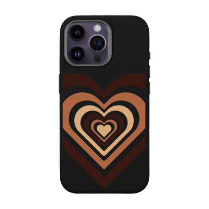 HEART-iPhone 14 Pro Max Leather Premium Kılıf MagSafe Özellikli