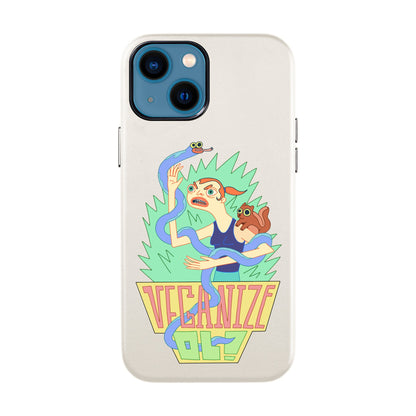 VEGANİZE-iPhone 13 Mini Leather Kılıf