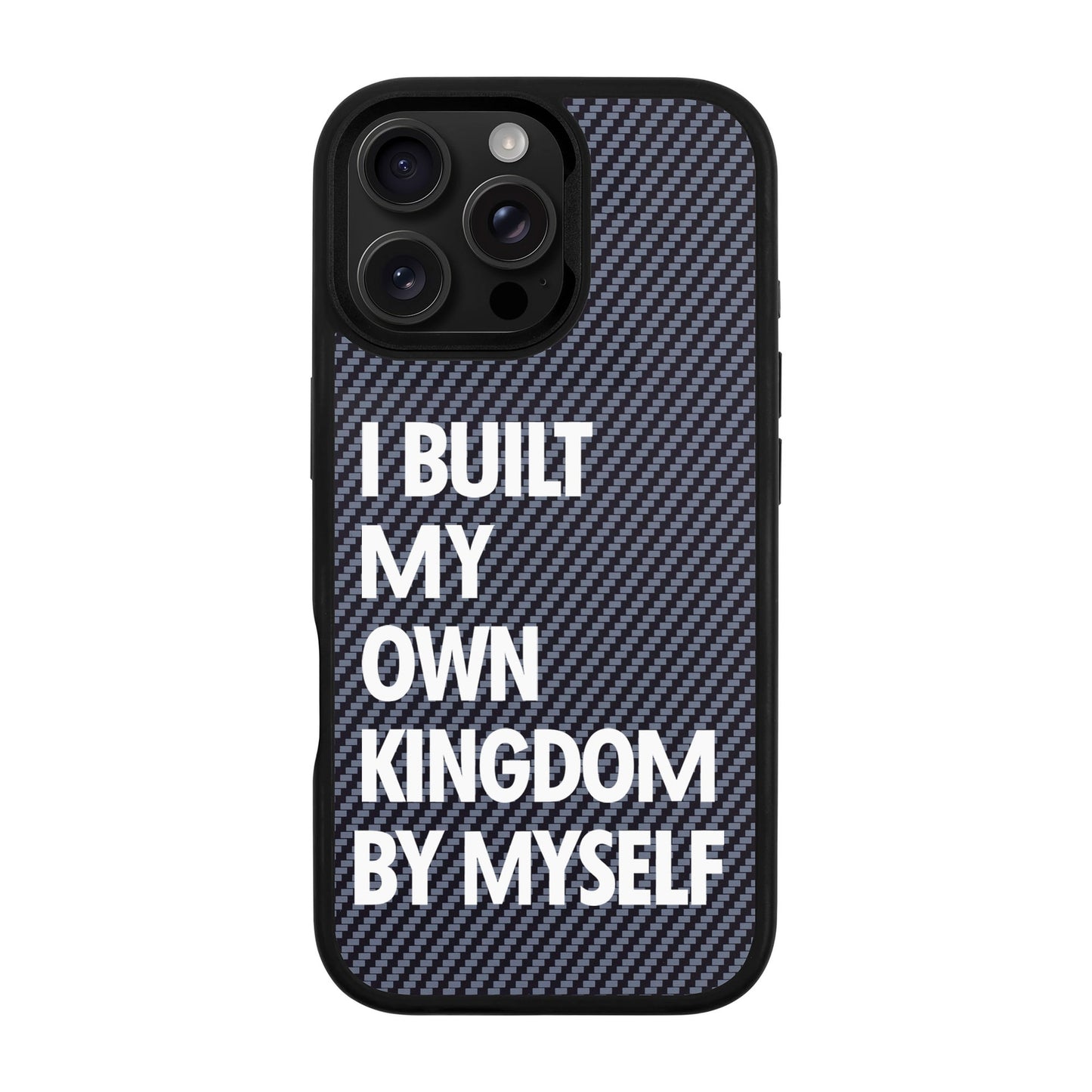 KINGDOM-iPhone 16 Pro Max Plaid Kılıf MagSafe Özellikli
