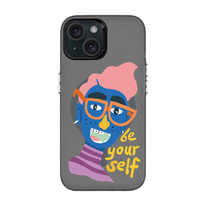 BE YOUR SELF-iPhone 15 Hold Kılıf MagSafe Özellikli