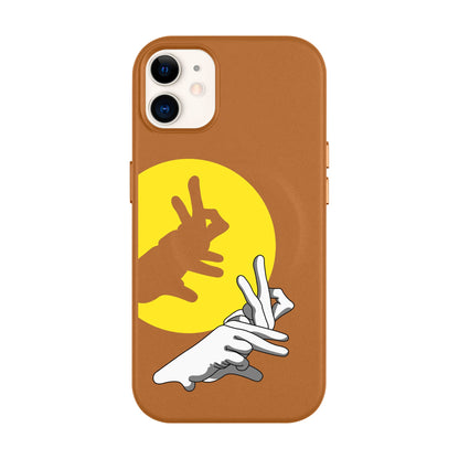 BUNNY-Leather Kılıf MagSafe Özellikli - iPhone 11