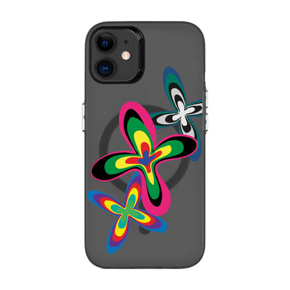 COLOR FLOWER-iPhone 11 Hold Kılıf MagSafe Özellikli