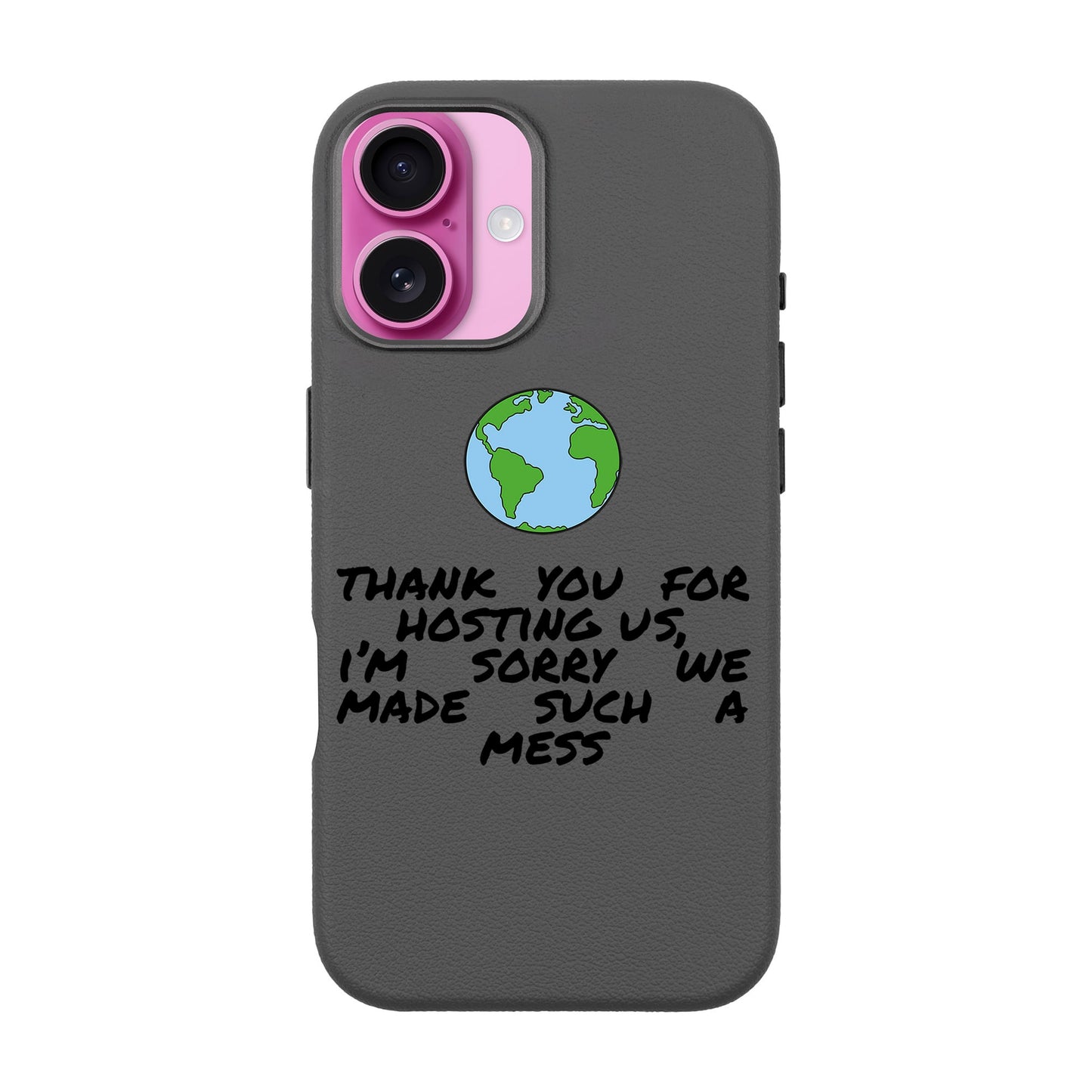 MESS-iPhone 16 Plus Leather Premium Kılıf MagSafe Özellikli