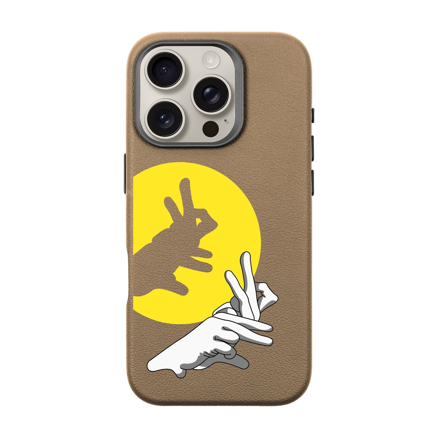 BUNNY-iPhone 16 Pro Leather Premium Kılıf MagSafe Özellikli