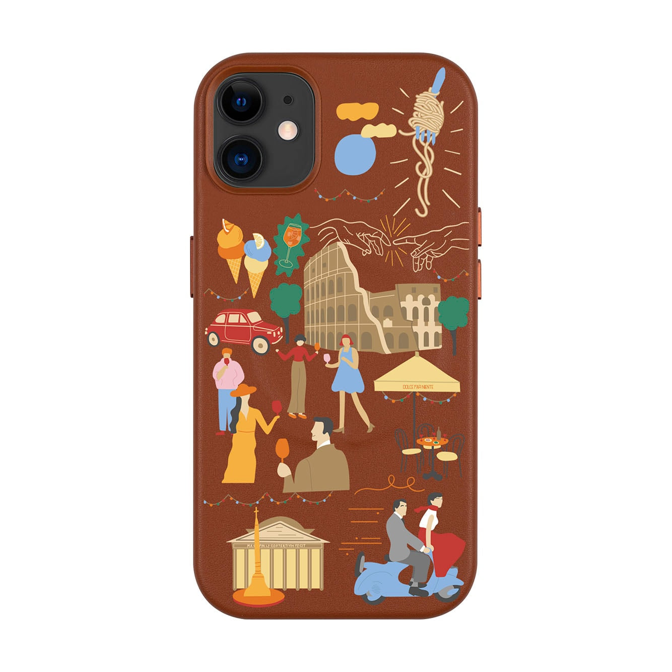 ROMA-Leather Kılıf MagSafe Özellikli - iPhone 11