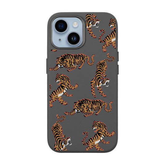 TIGER-iPhone 14 Leather Premium Kılıf MagSafe Özellikli