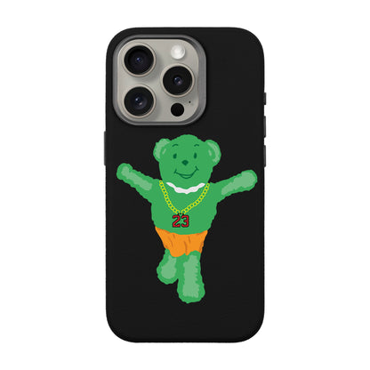 GREEN BEAR-iPhone 15 Pro Leather Premium Kılıf MagSafe Özellikli