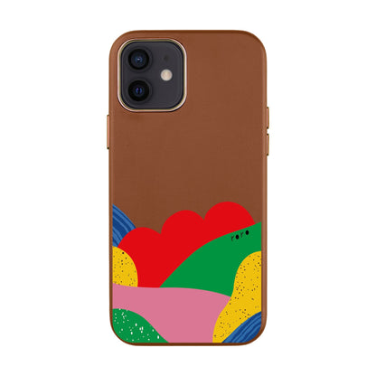 FLAG-iPhone 12 Mini Leather Kılıf